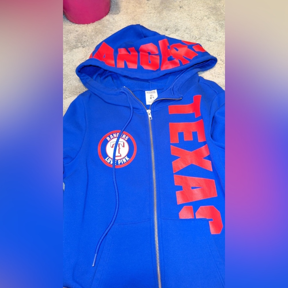 texas rangers zip up